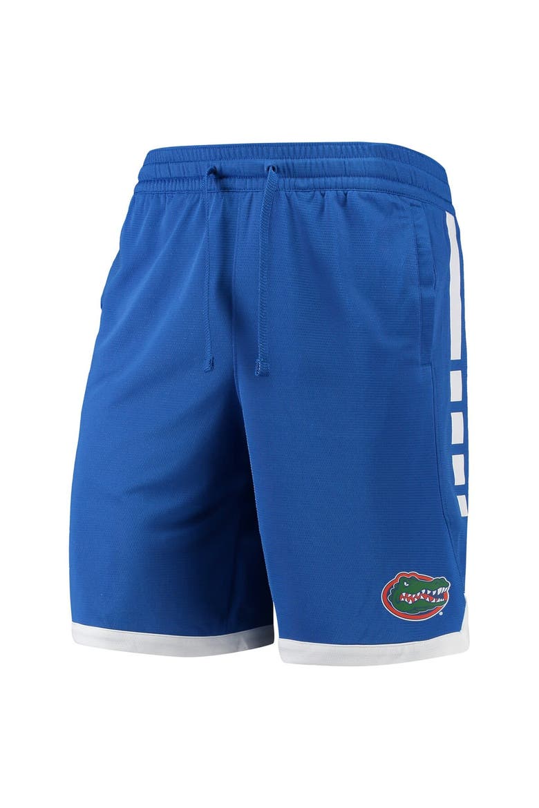 Men's Nike Royal Florida Gators Elite Stripe Performance Shorts, Alternate, color, Royal