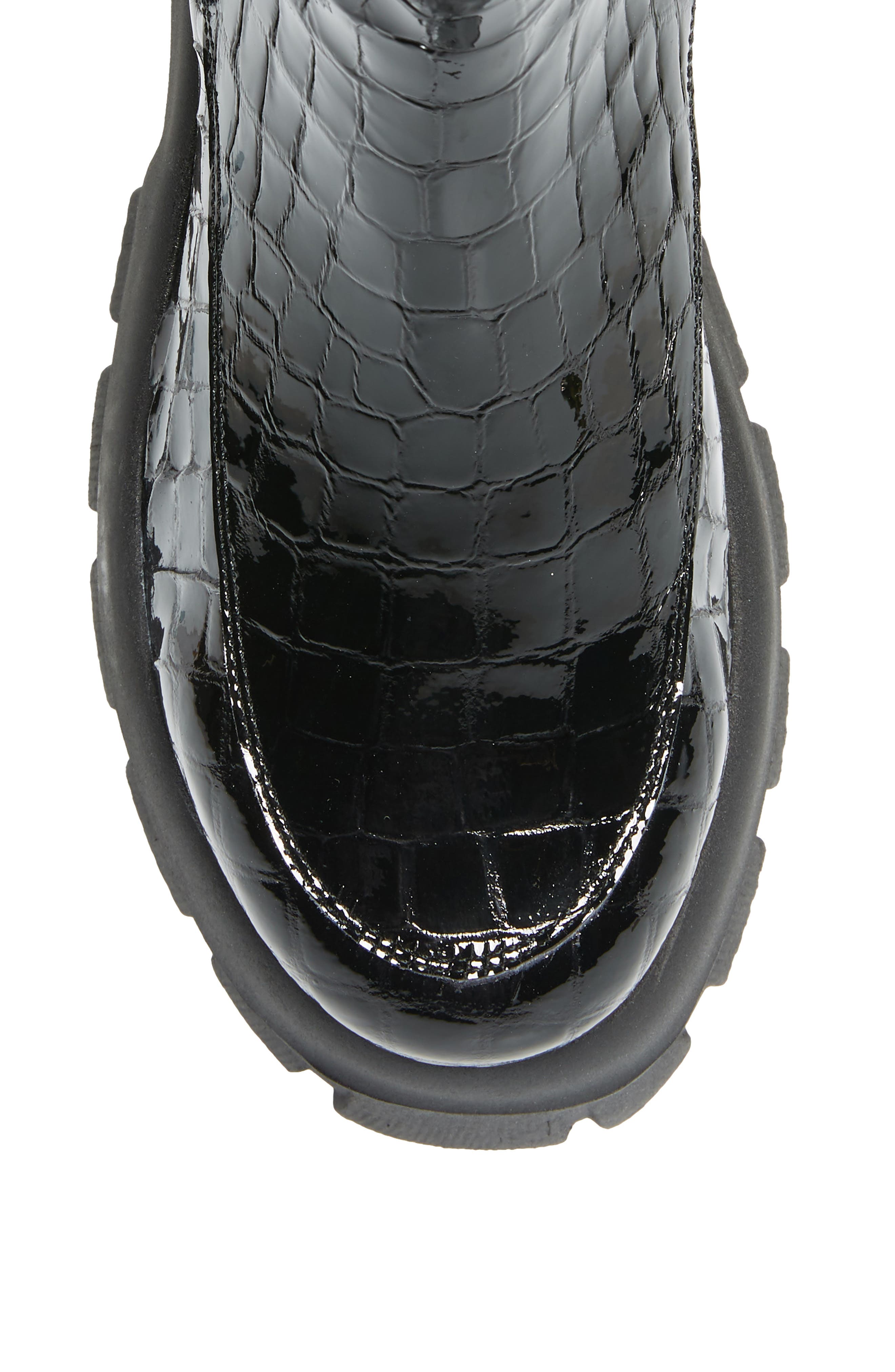 Topshop Alpha Platform Chelsea Boot, Alternate, color, 