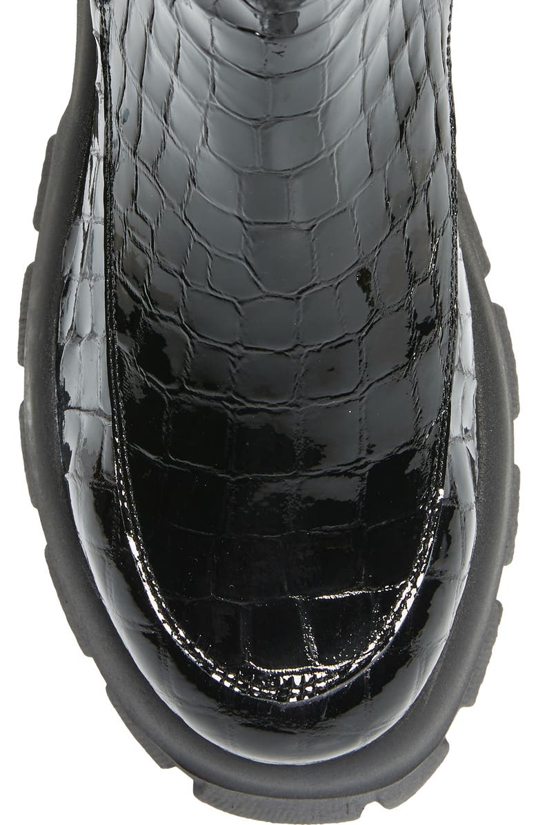 Topshop Alpha Platform Chelsea Boot, Alternate, color,