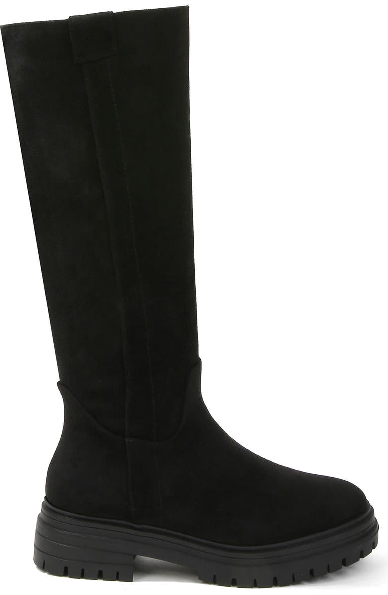 BERNESS Fleece Lined Knee High Boot, Alternate, color, Black