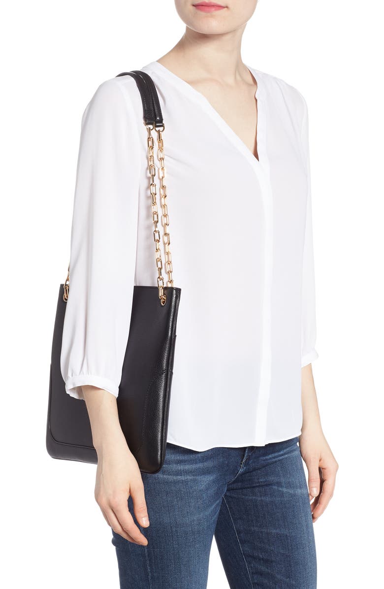 Tory Burch Marsden Swingpack Leather Crossbody Bag, Alternate, color,