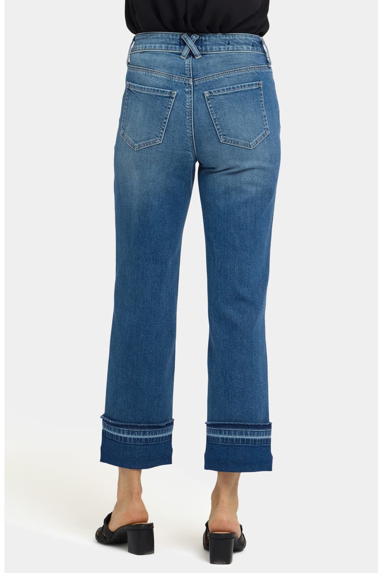 Bailey High Waist Ankle Relaxed Straight Leg Jeans, Alternate, color, SUN SOAK