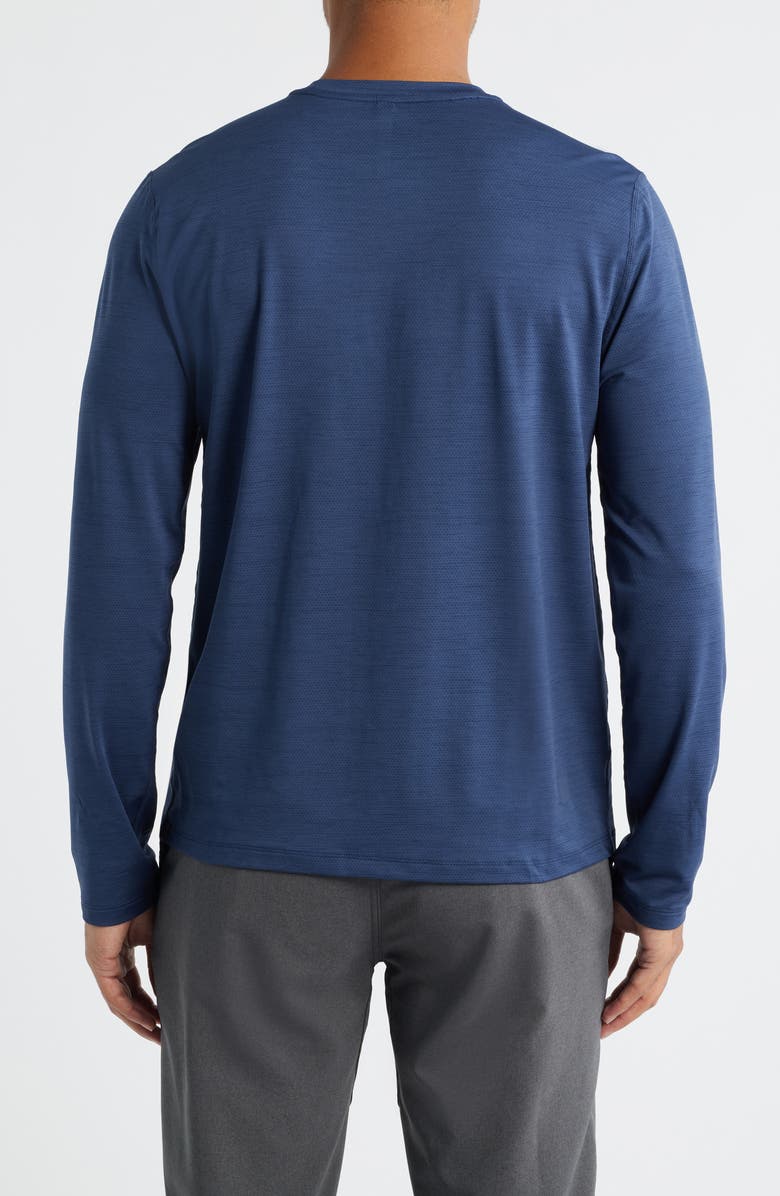 TEN THOUSAND Session Long Sleeve Performance T-Shirt, Alternate, color, Navy