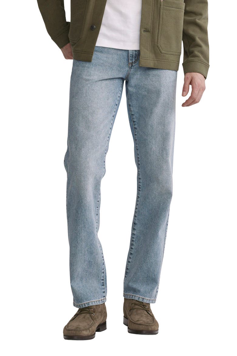 Noah Straight HIGHLUXE™ Jeans, Main, color, SILVER STREAM