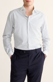 MANGO Slim Fit Cotton Button-Up Shirt