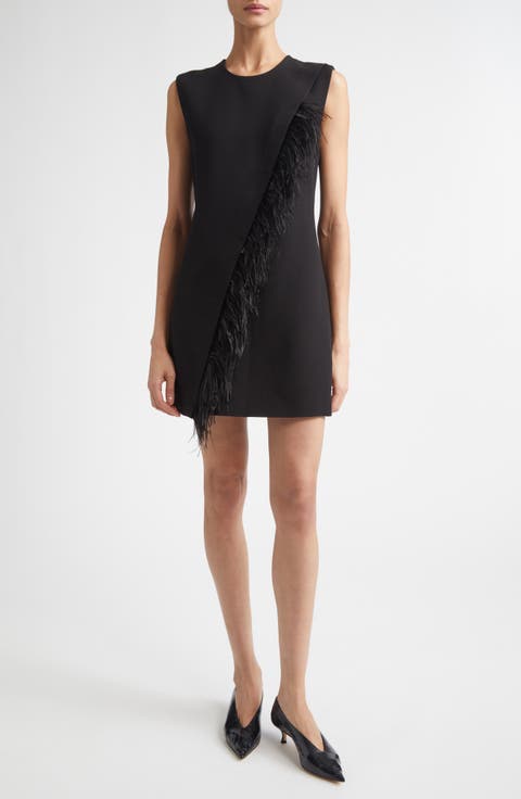 Beck Sleeveless Wool Blend Sheath Dress