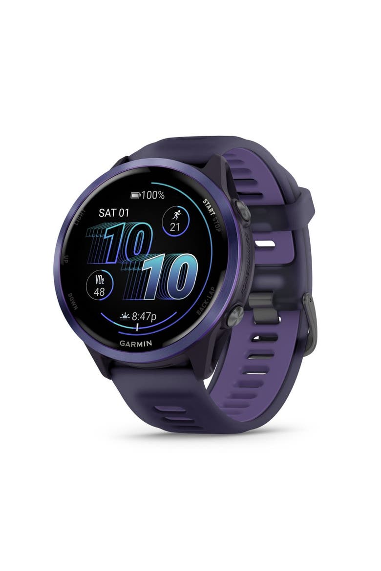 Forerunner 570 - 47MM Fitness Smartwatch, Main, color, Imperial purple/indigo
