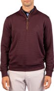 TailorByrd Ottoman Rib Quarter Zip Sweater