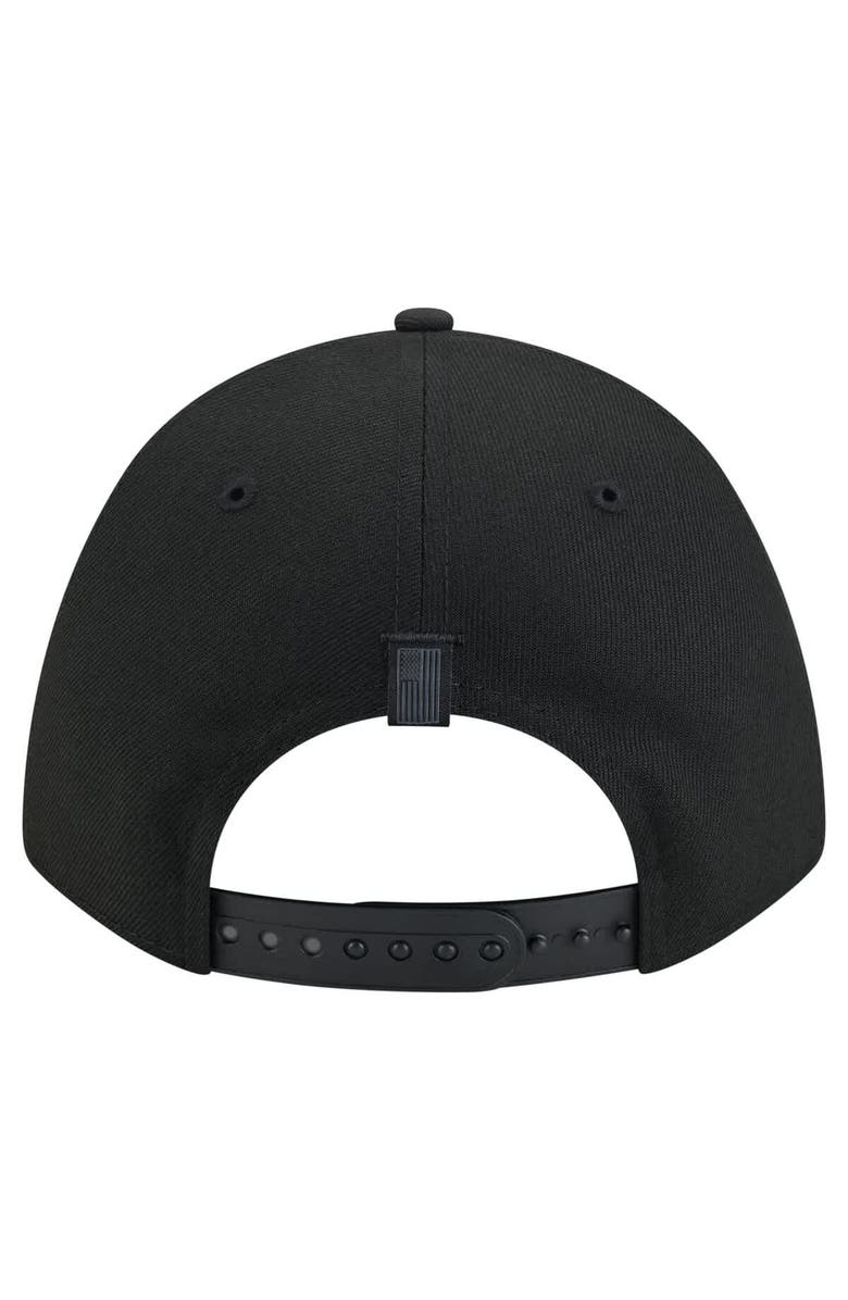 New Era Men's New Era  Black Indiana Pacers Game Day Flag A-Frame 9FORTY Adjustable Hat, Alternate, color, 