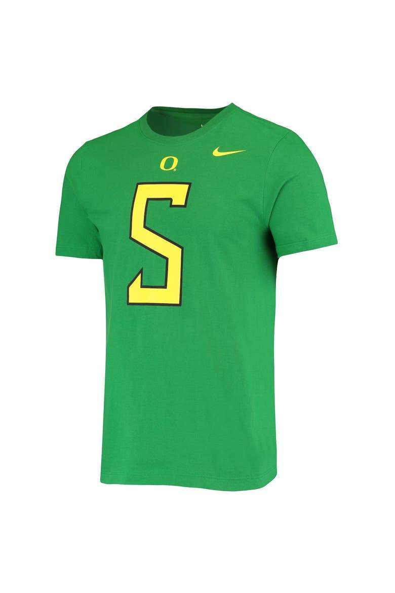 Men's Nike Kayvon Thibodeaux Green Oregon Ducks 2022 NFL Draft Name & Number T-Shirt, Alternate, color, Green