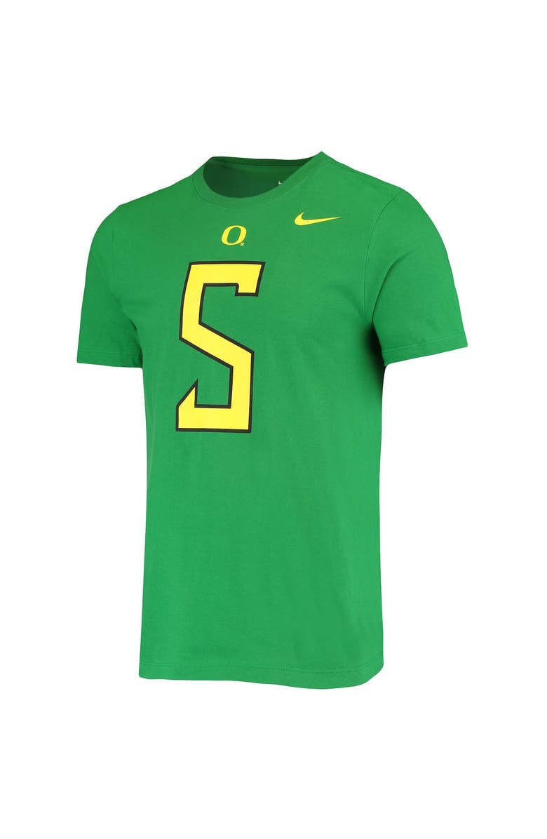 Nike Men's Nike Kayvon Thibodeaux Green Oregon Ducks 2022 NFL Draft Name & Number T-Shirt, Alternate, color,