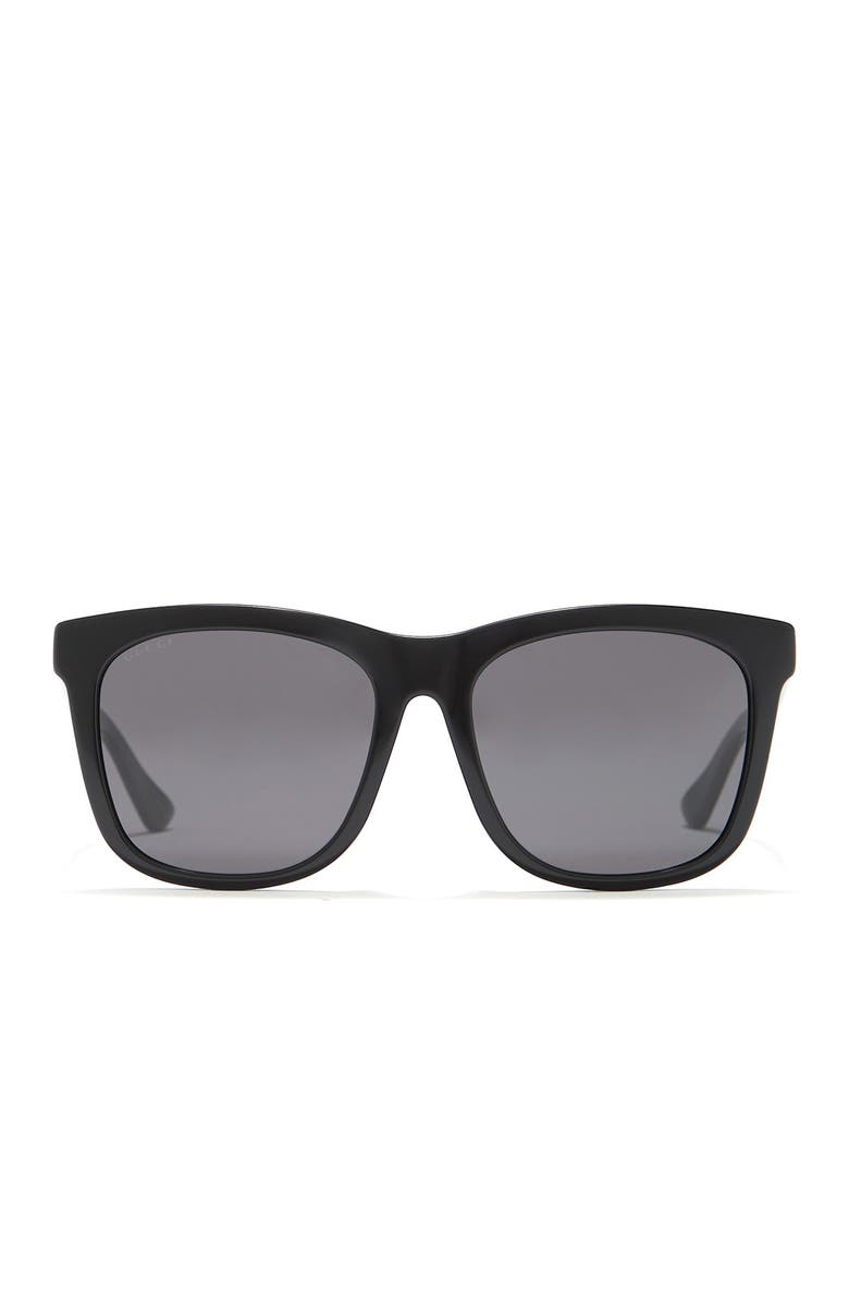 Gucci 56mm Square Sunglasses, Main, color,