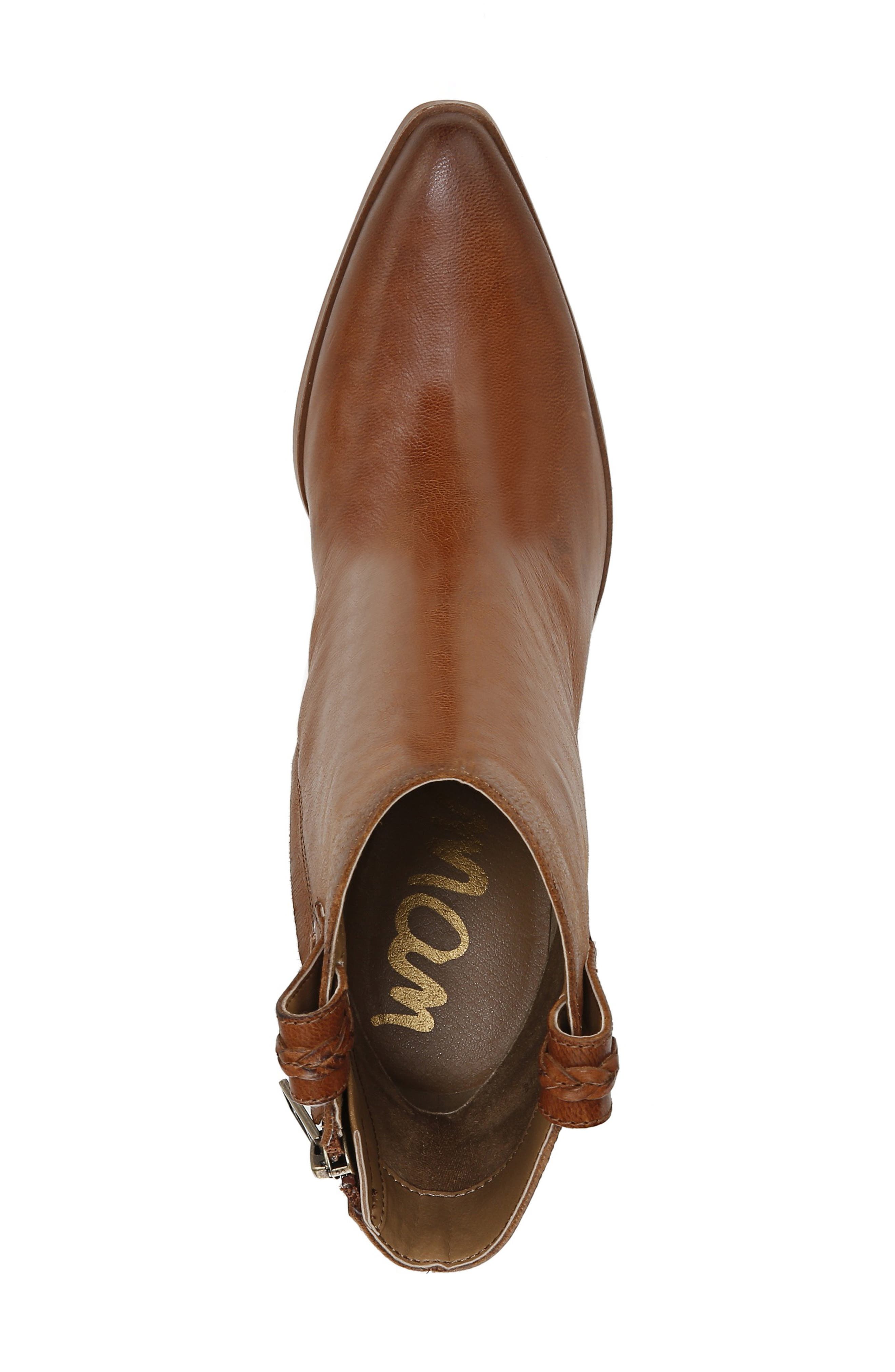 Sam Edelman Agnes Western Boot, Alternate, color, Warm Copper