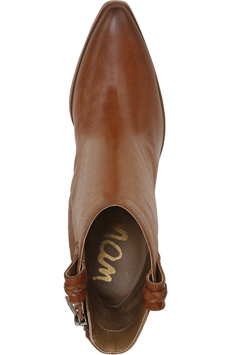 Sam Edelman Agnes Western Boot, Alternate, color, Warm Copper