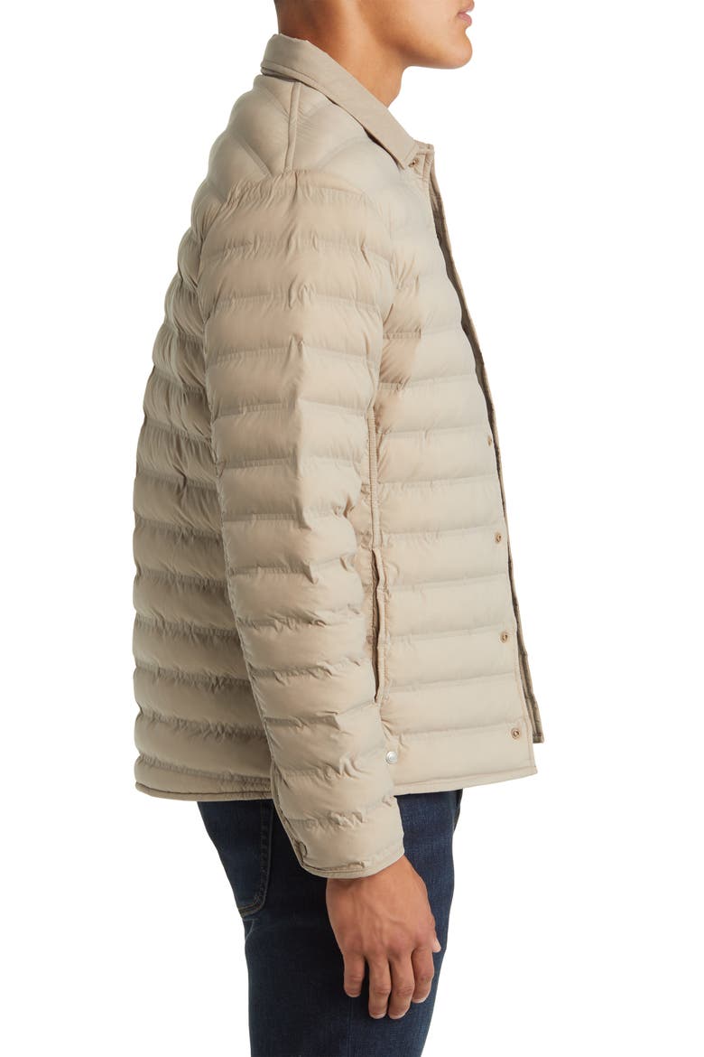 Apex Quilted Snap-Up Jacket, Alternate, color, JUTE