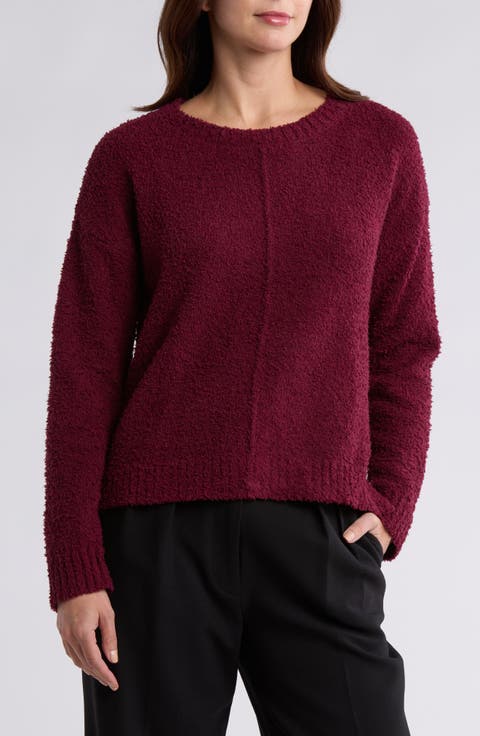 Silky Plush Step Hem Sweater