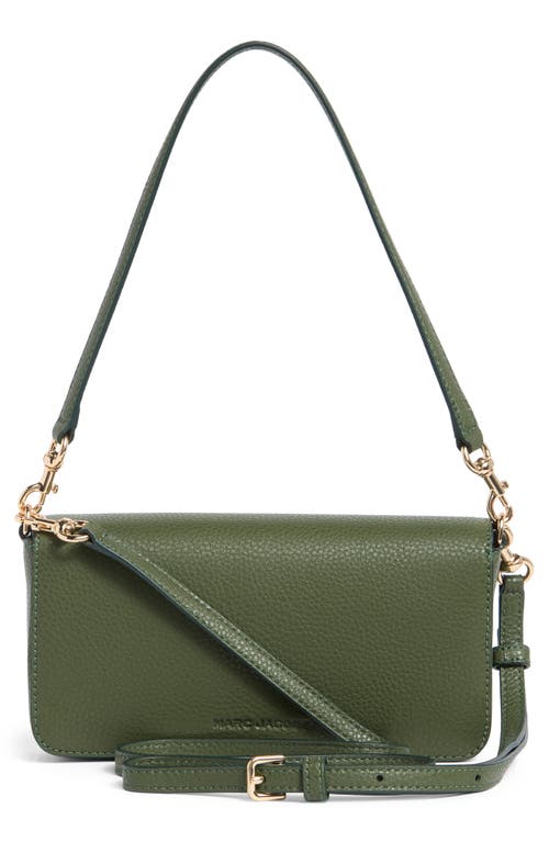 Marc Jacobs The Mini Leather Crossbody Bag In Green