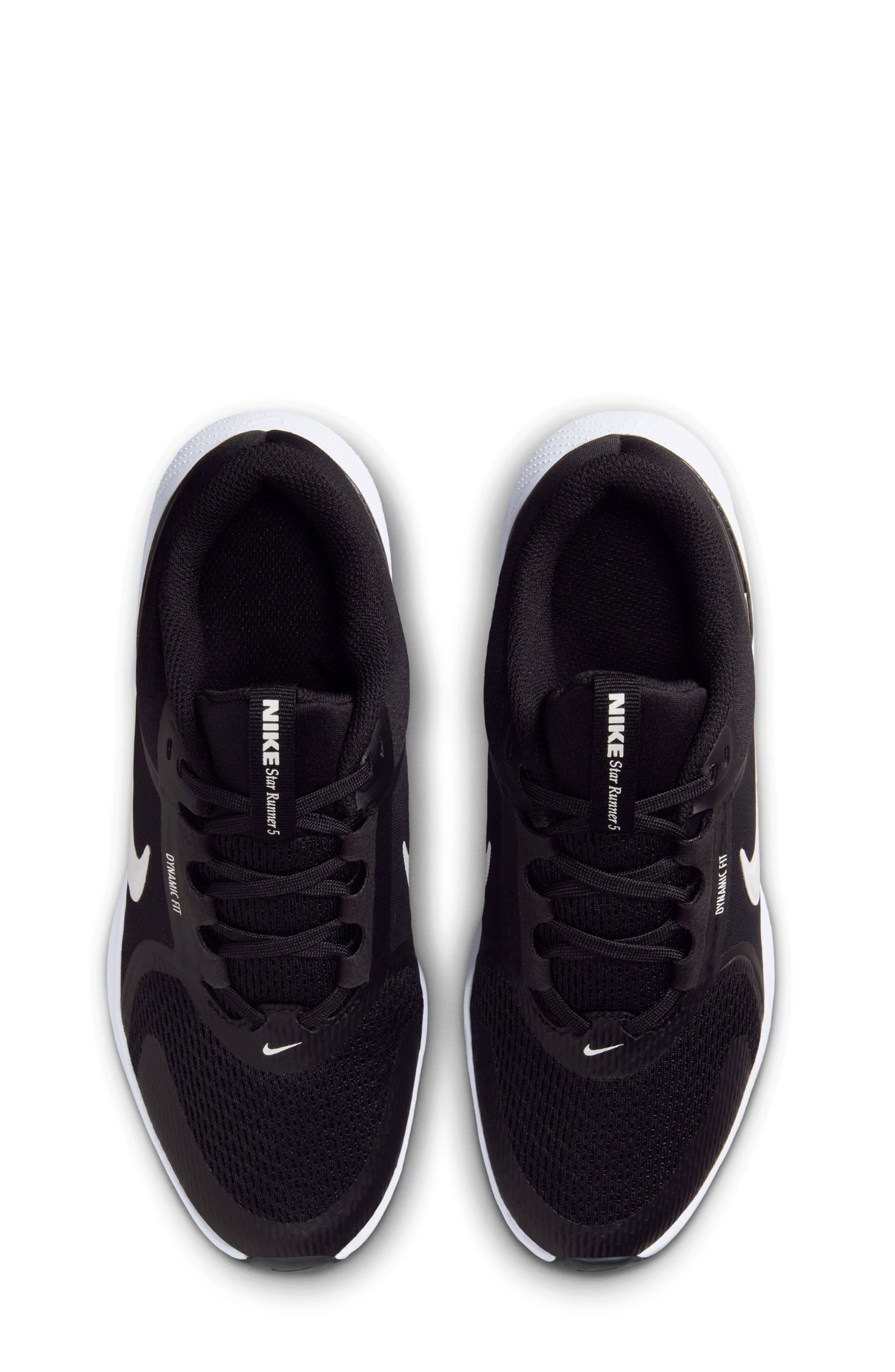 Nike Kids' Star Runner 5 Sneaker, Alternate, color, 002 Black/White