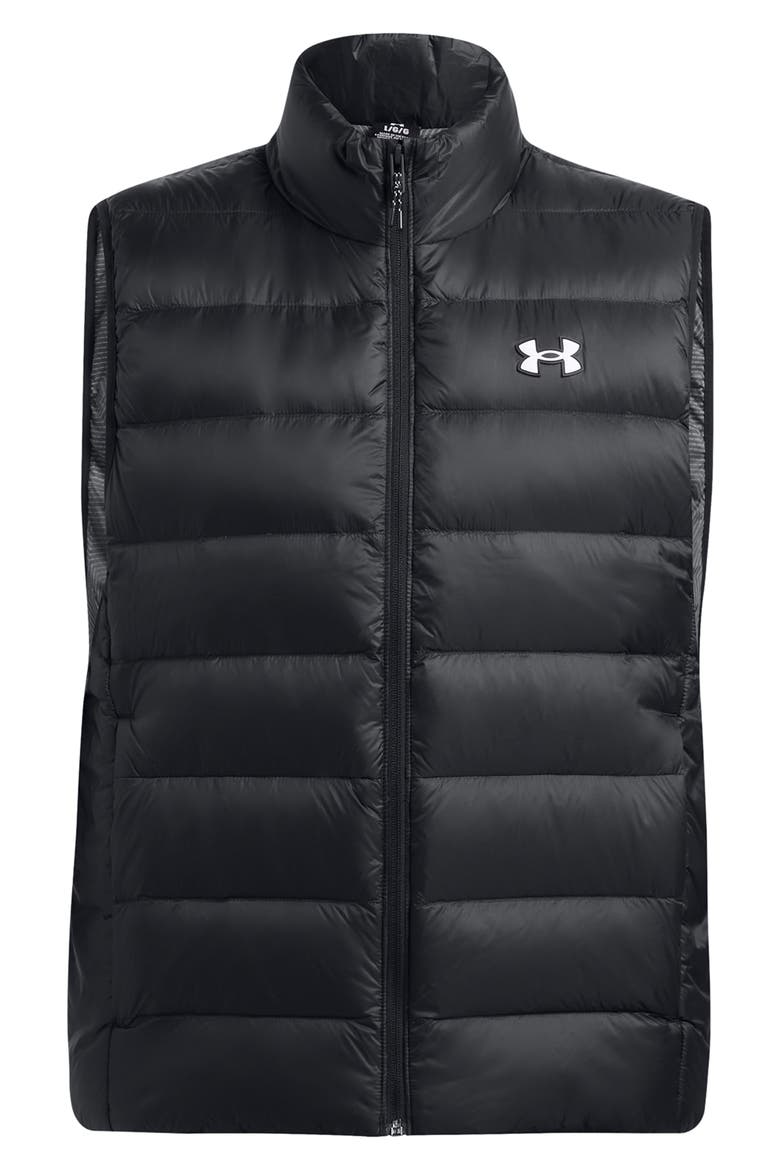 Legend Water Repellent Down Vest, Alternate, color, BLACK/ WHITE