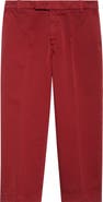 Thom Browne Cotton Twill Crop Chinos