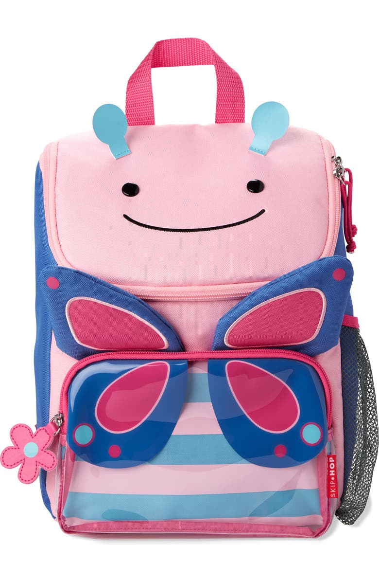 Skip Hop Zoo Butterfly Big Kid Backpack, Main, color,