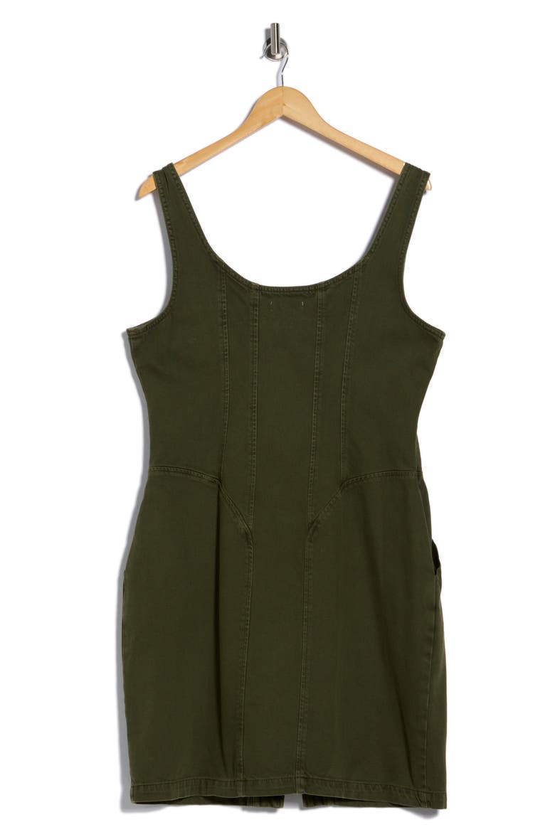 Jaxyn Sleeveless Zip Front Dress, Alternate, color, PICHOLINE