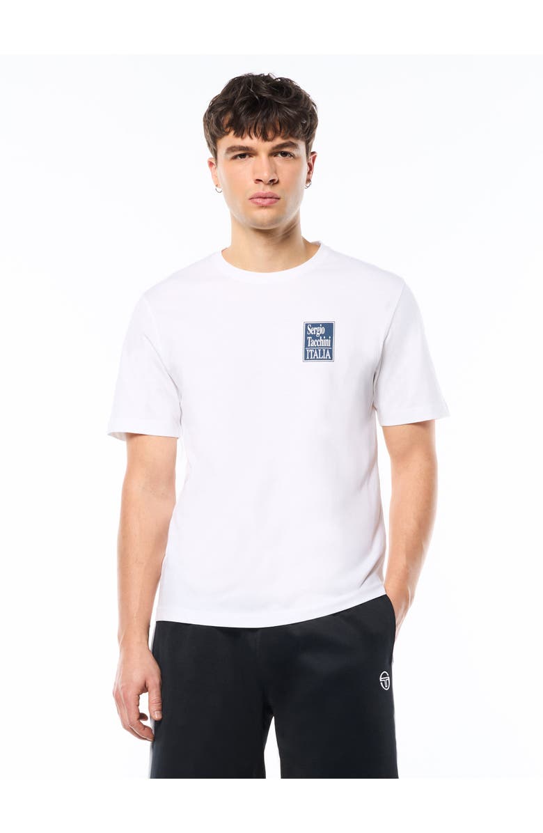 Sergio Tacchini Italia T-Shirt, Main, color, Brilliant White