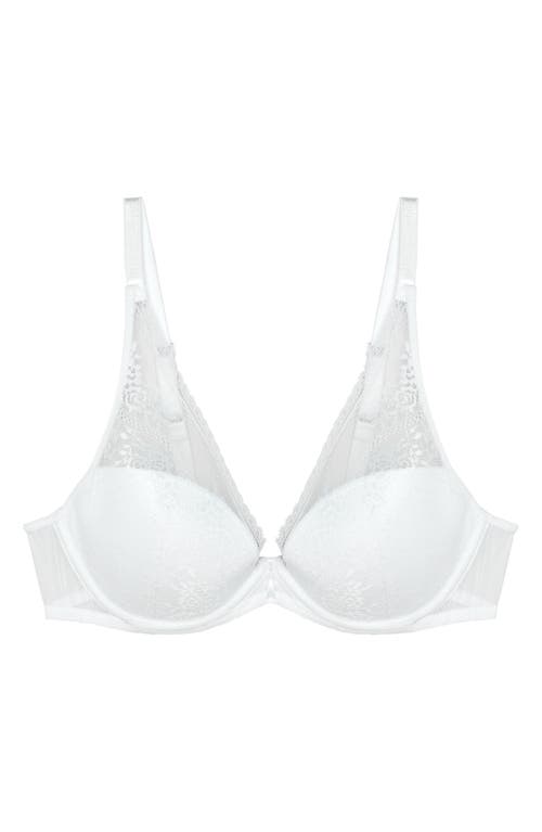 Passionata Maddie Underwire Plunge Bra In White