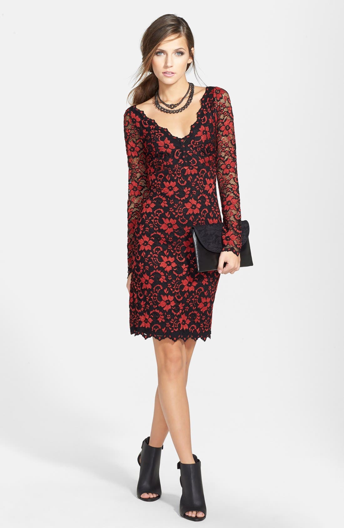 Vince 'Katia' Leather Wedge Bootie, Alternate, color, 