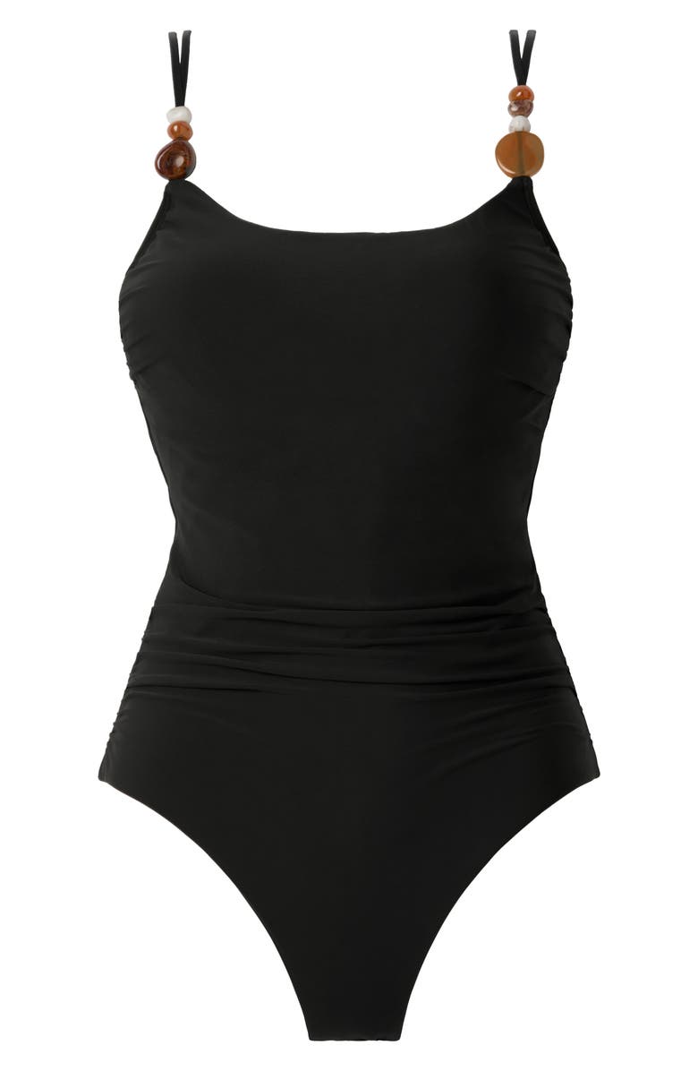 Magicsuit<sup>®</sup> Moonstone Cady One-Piece Swimsuit, Alternate, color, Black