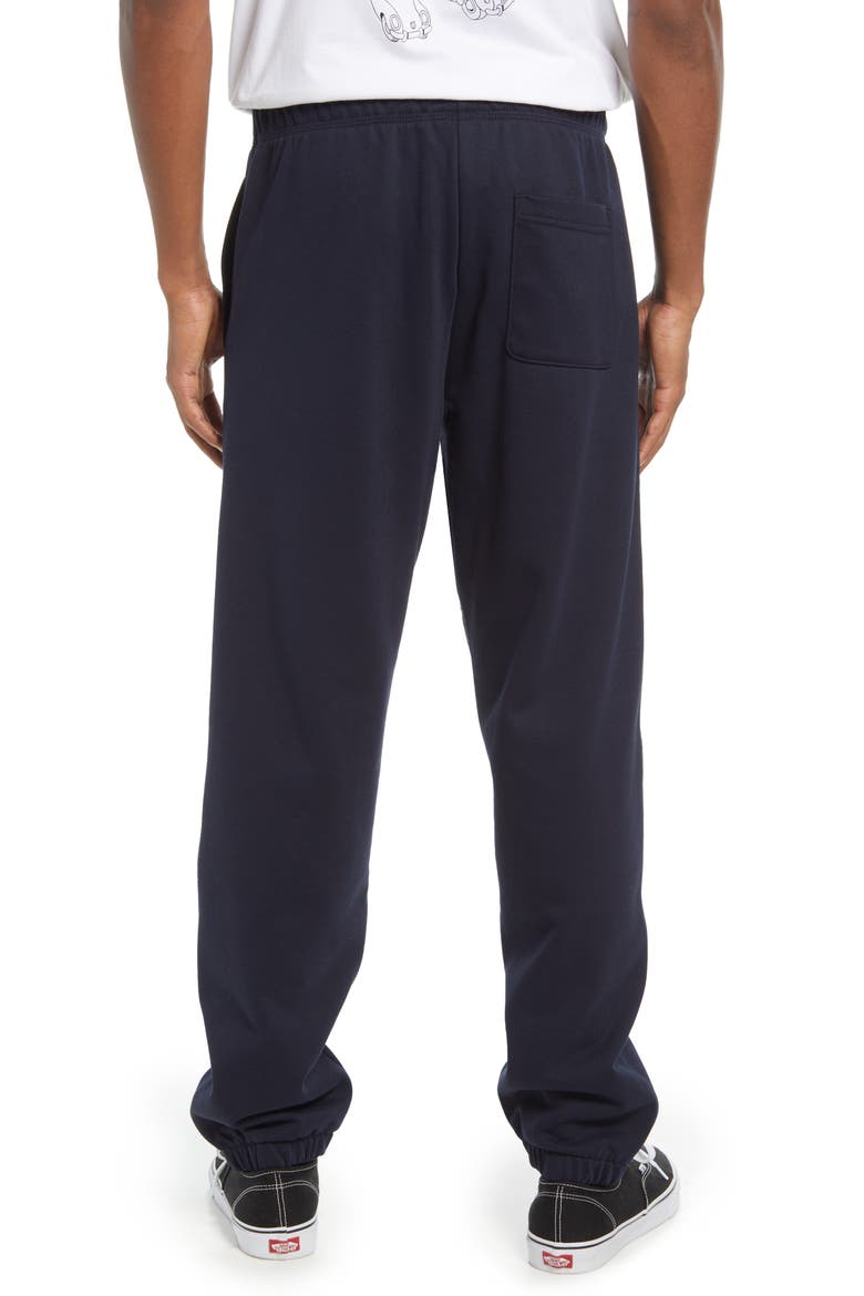 Orbit Logo Sweatpants, Alternate, color, DARK NAVY / WHITE