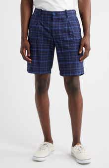 Tommy Bahama Midnight Check Pleat Shorts