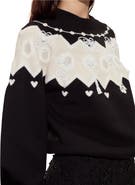 Cynthia Rowley Milei Beaded Sweater