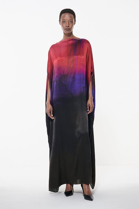 Gradient Printed Kaftan