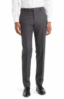 Parker Flat Front Stretch Wool Flannel Trousers (Nordstrom Exclusive)
