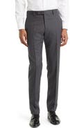 Zanella Parker Flat Front Stretch Wool Flannel Trousers (Nordstrom Exclusive)