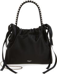 Jimmy Choo Mini Drawstring Top Handle Bag