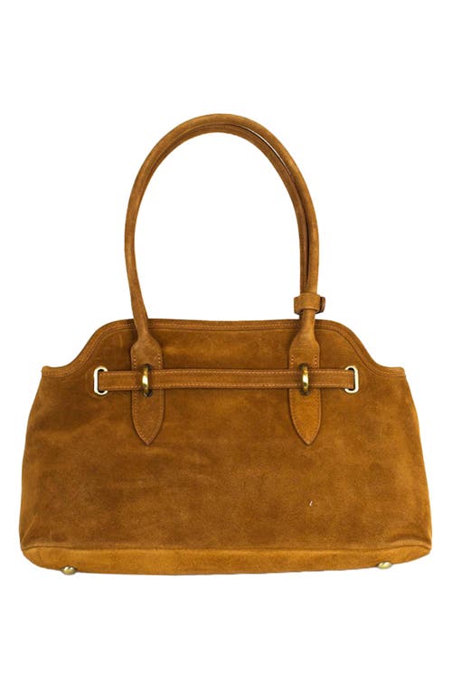 Persaman New York Heather Shoulder Bag In Brown