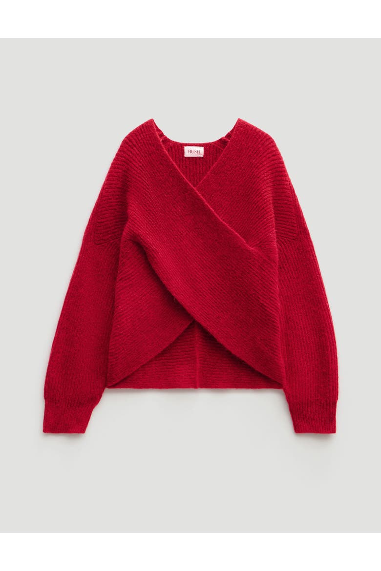 Betty Wool Blend Jumper, Alternate, color, Fiery Red