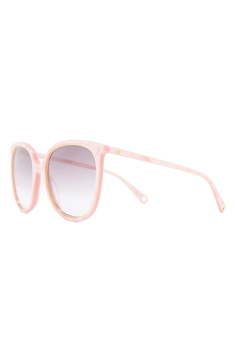 Gucci 56mm Round Sunglasses, Alternate, color,