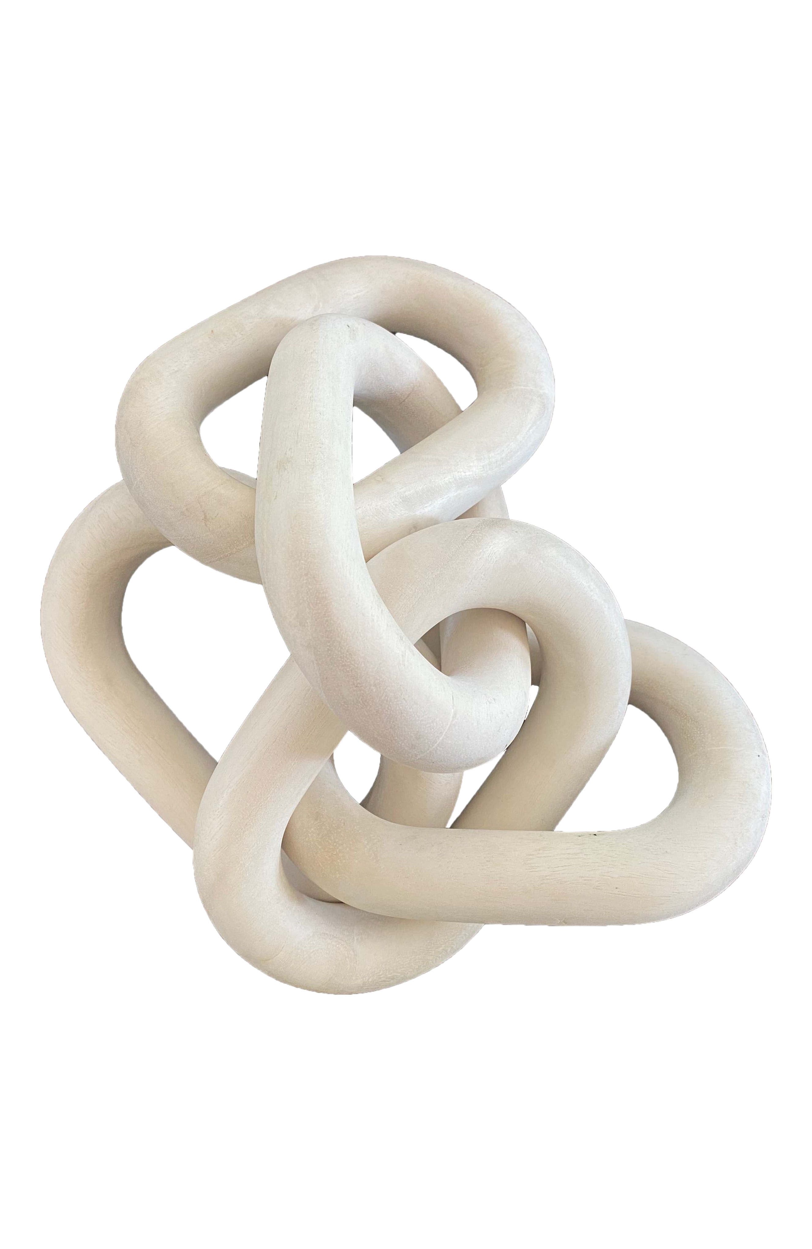 Itza Wood 5 Link Chain Object in Blonde Cedar 