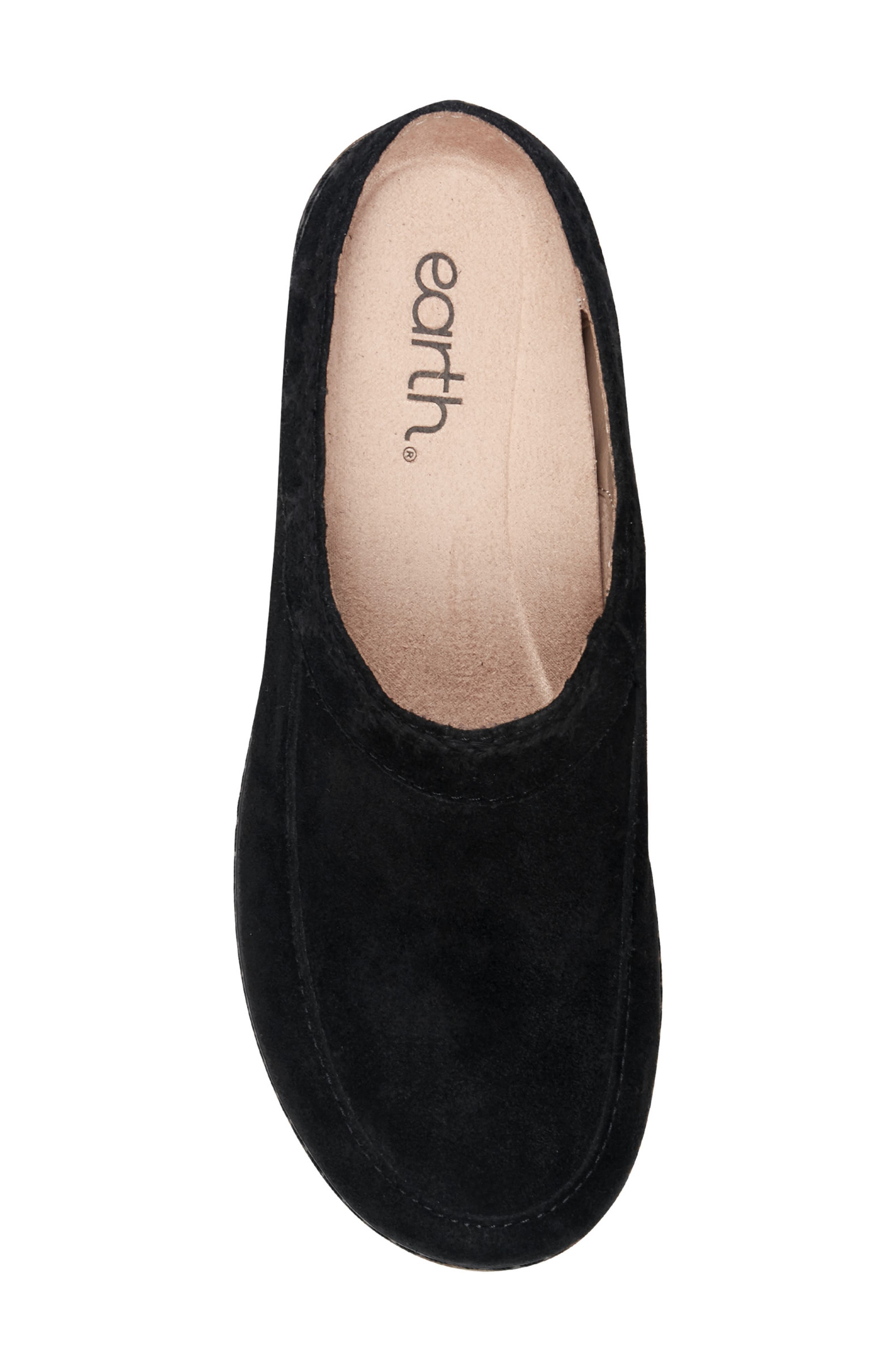 Kamona Clog, Alternate, color, BLACK SUEDE