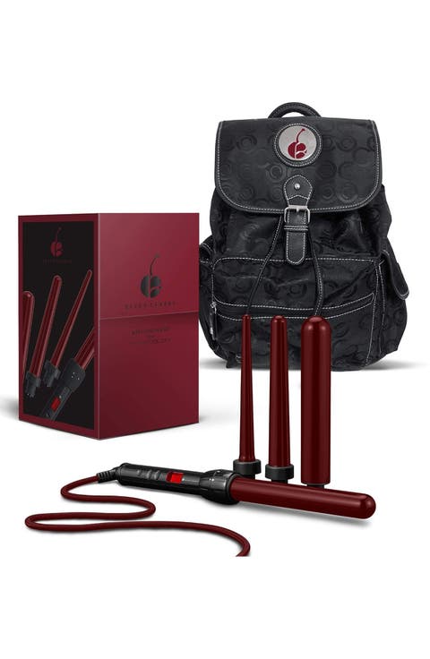4-in-1 Professional Thermolon Curling System & Backpack