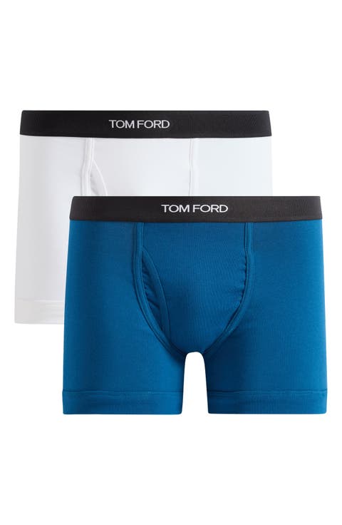 2-Pack Cotton Jersey Boxer Briefs