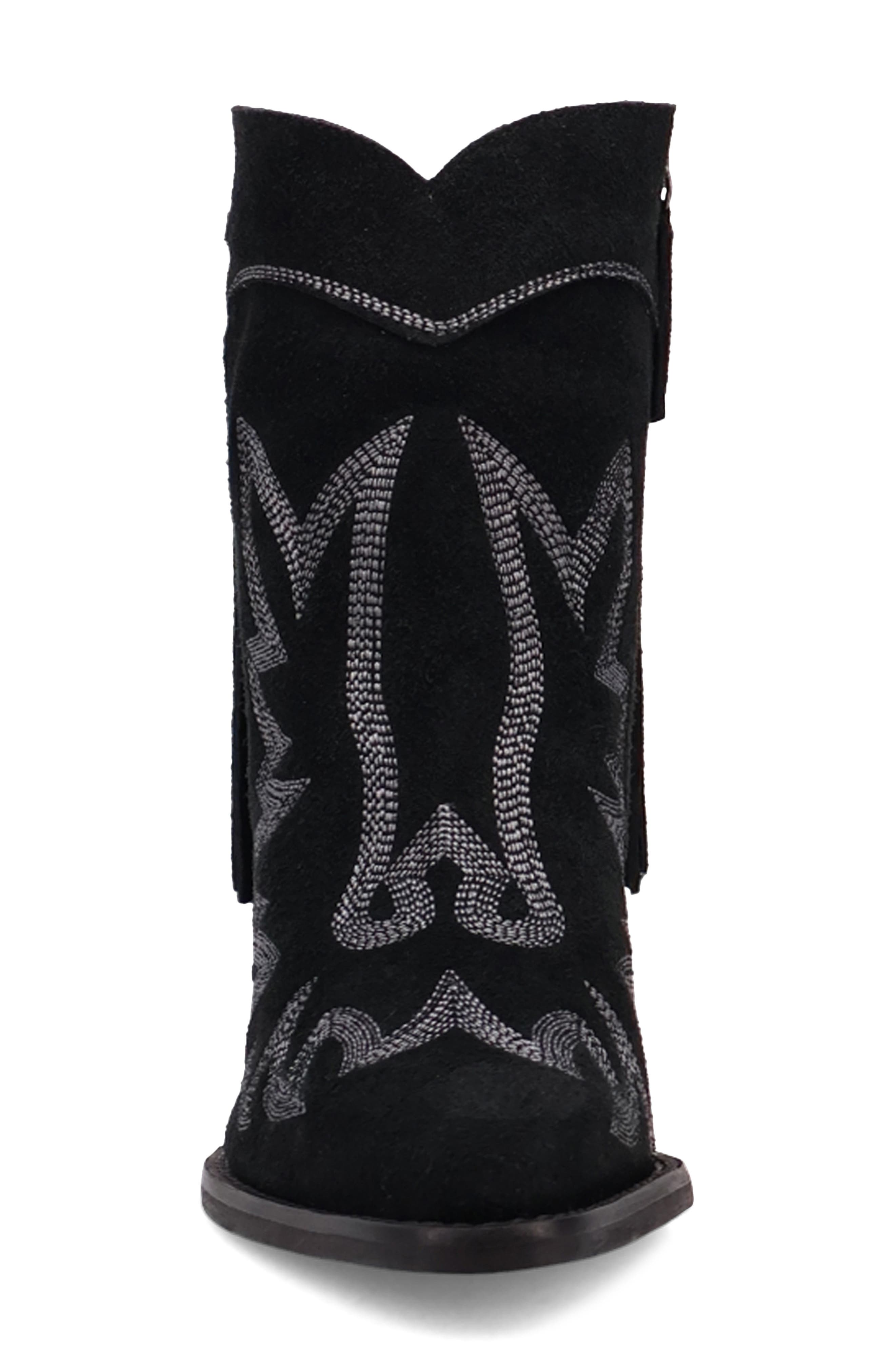 Dingo Wild Sage Western Boot, Alternate, color, Black