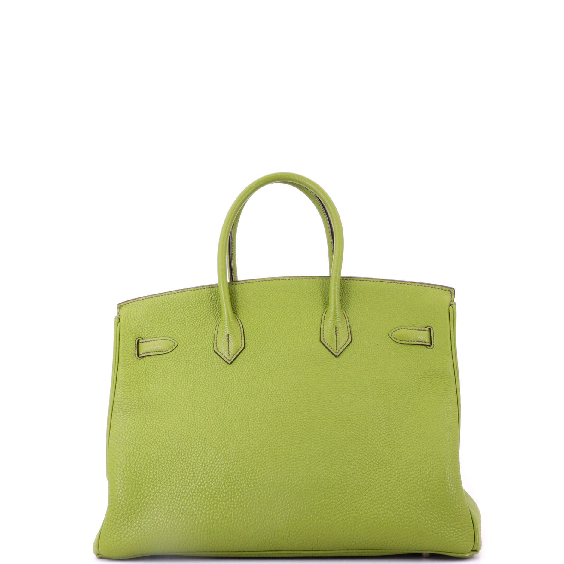 Pre-Owned Hermes Birkin Handbag Verso Togo with Palladium Hardware 35, Alternate, color, 