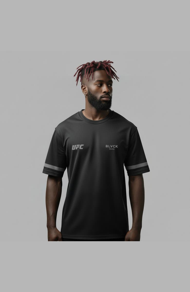 Blvck x UFC 'Anti Sweat' Sparring Tee, Alternate, color, Black
