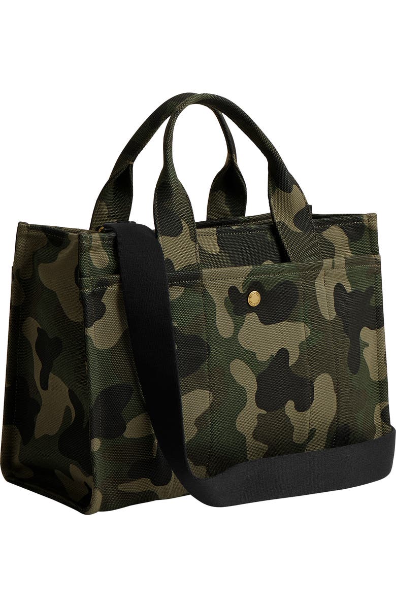 COACH Camo Print Canvas Cargo Tote, Alternate, color,