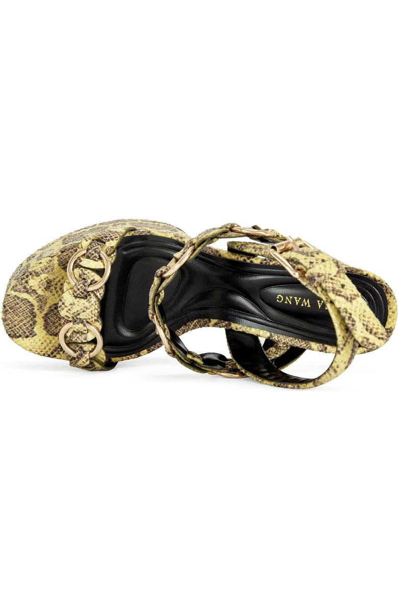 AZALEA WANG Tarynn Slingback Platform Sandal, Alternate, color,