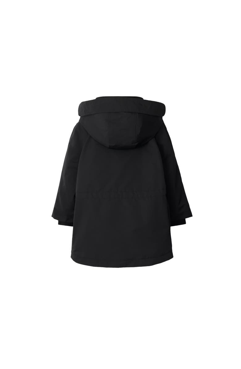 Burberry Detachable Warmer Nylon Parka, Alternate, color, Black